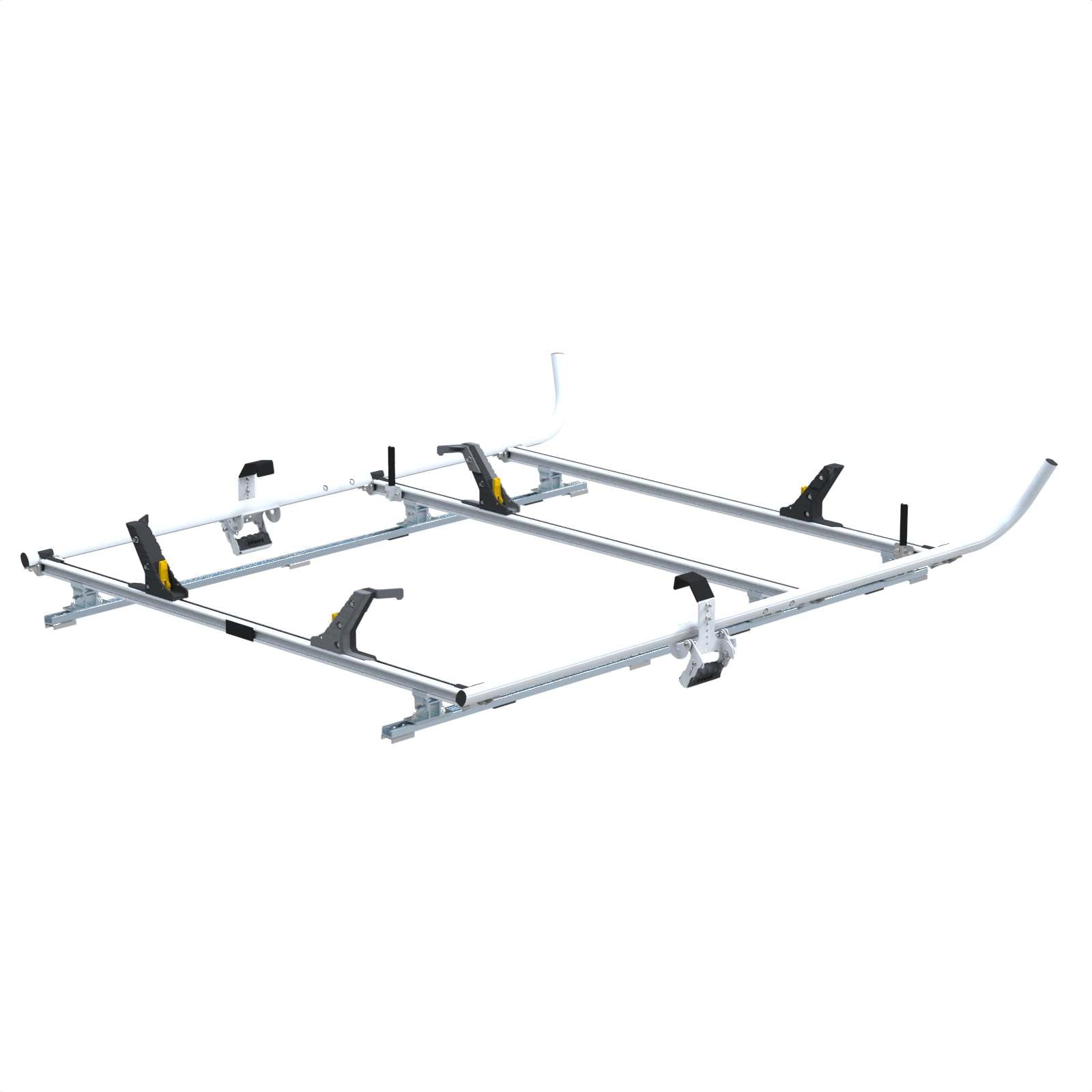 Double Clamp Ladder Rack For RAM ProMaster SWB, 3 Bar System - 1630-PHS3