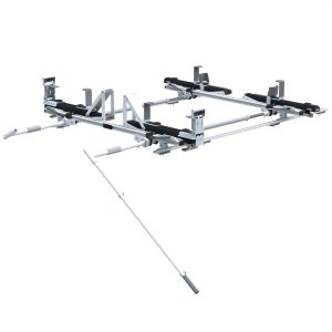 Max Rack 2.0 Drop Down Ladder Rack, Double Side Ford Transit MR/HR LWB/XWB - 1880-FTL