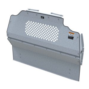 Contoured safety partition, aluminum, GM Savana / Express - 3010-GS