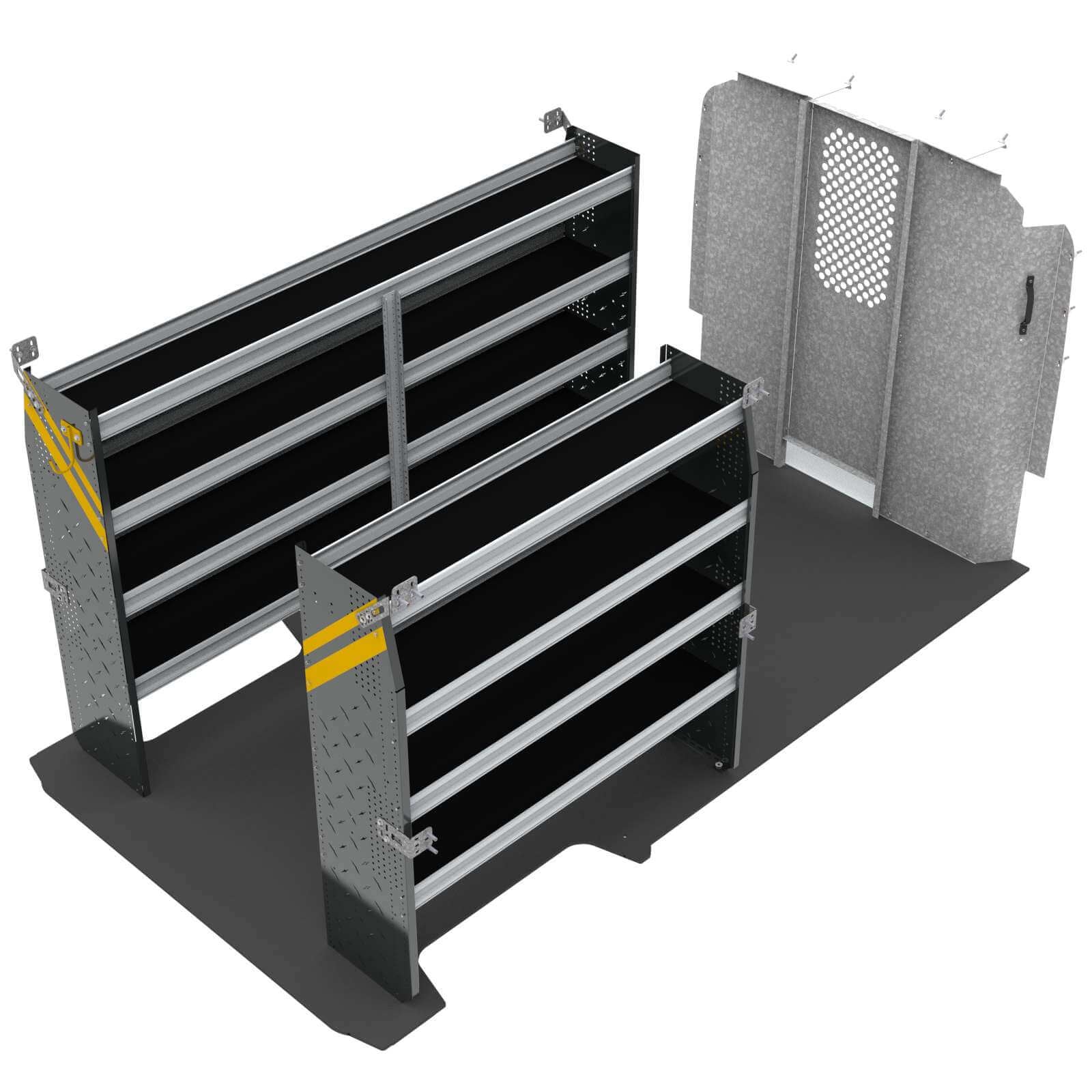 Contractor Van Shelving Package, RAM ProMaster, 159” WB - RPL-10