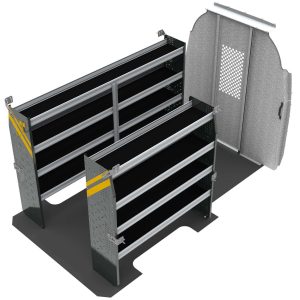 Contractor Van Shelving Package, Mercedes Sprinter, 144&rdquo;  WB - DHS-10