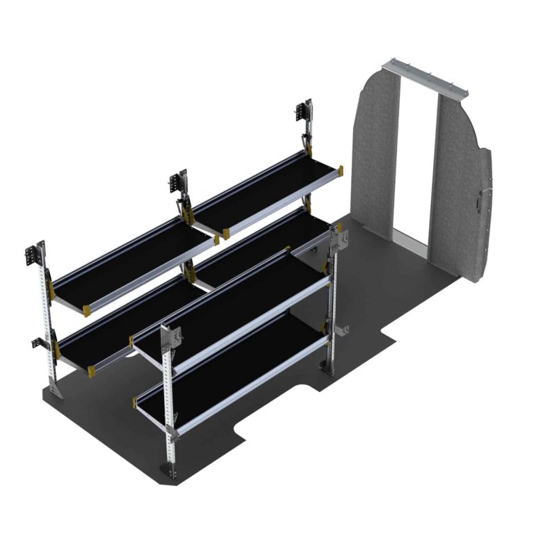 Delivery Van Shelving Package, Mercedes Sprinter, 170&rdquo; WB - DHL-19