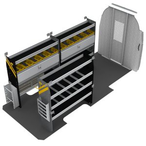 Electrician Van Shelving Package, Mercedes Sprinter, 170&rdquo;  WB - DHL-11