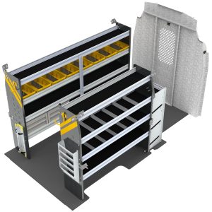 HVAC Van Shelving Package, Ford Transit High Roof - FTH-12