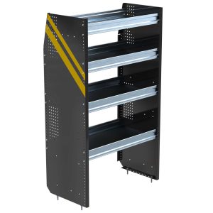 N5 Series Cargo Van Shelving, 36" Wide, 4 Trays - N5-DS36-4