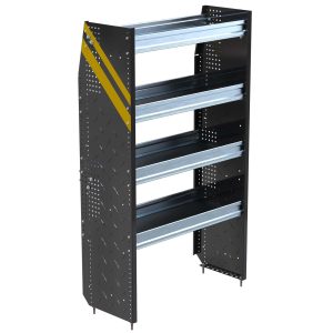 N5 Series Cargo Van Shelving, 36" Wide, 4 Trays - N5-RS36-4