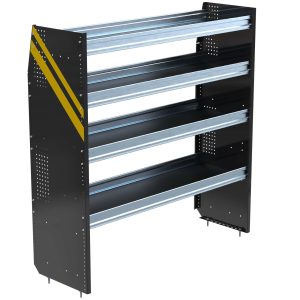 N5 Series Cargo Van Shelving, 60" Wide, 4 Trays - N5-DS60-4