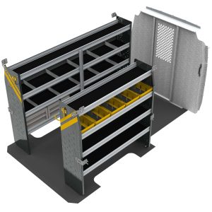 Mobile Service & Plumbing Van Van Shelving Package, Mercedes Sprinter, 144&rdquo;  WB - DLS-16