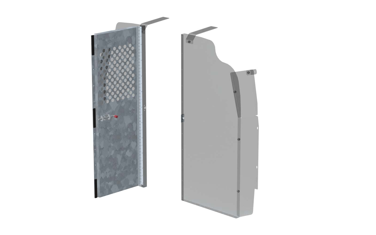 Swing Door Add-On Kit for C24-GS & C24-NL Partitions - 30-U3051