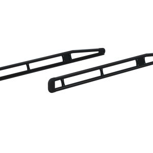 AluRack Side Rail Module, 84” Pair, Black - AR-2101-BLK