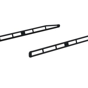 AluRack Side Rail Module, 112” Pair, Black - AR-2103-BLK