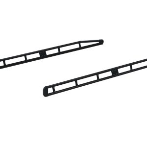 AluRack Side Rail Module, 120” Pair, Black - AR-2104-BLK