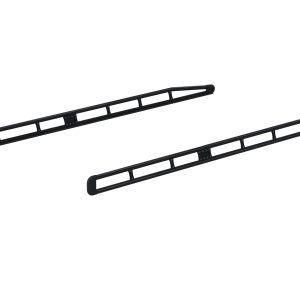 AluRack Side Rail Module, 128” Pair, Black - AR-2105-BLK